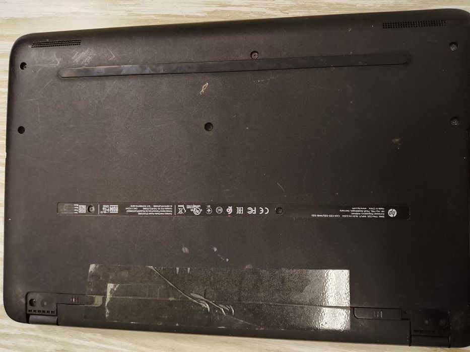 HP ноутбук на запчас