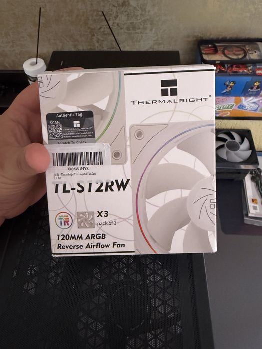 Cooler+Ventilatoare Thermalright ASSASSIN X 120 REFINED SE ARGB si TL-S12RW
