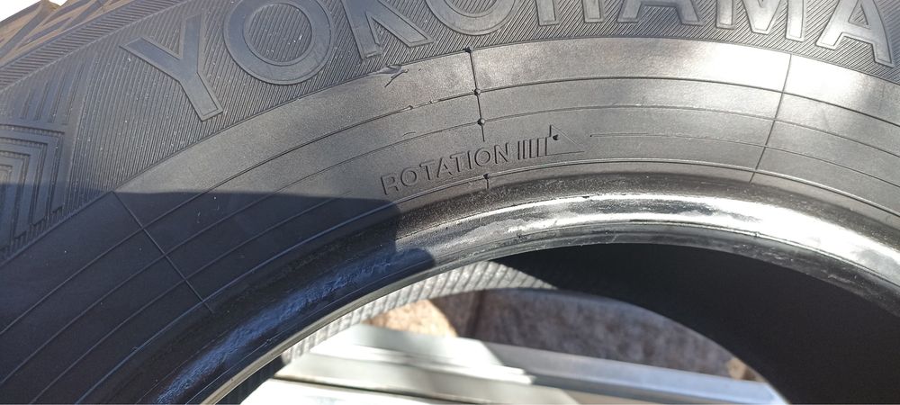 Зимние шины yokohama 225/65/r17
