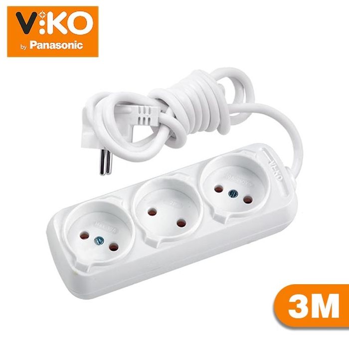 Удлинитель тройник Viko