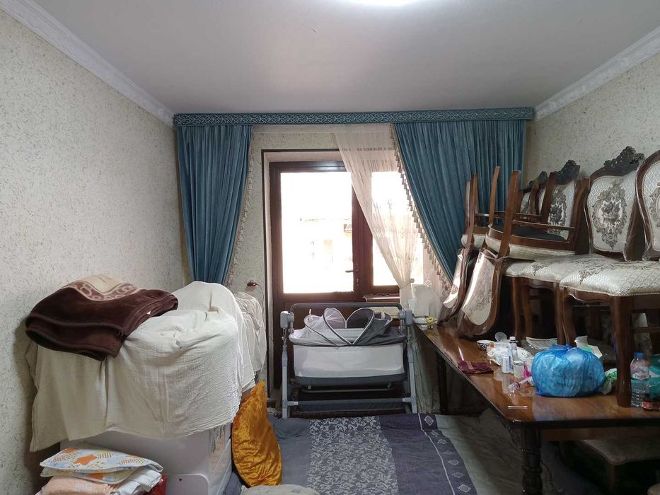 Yu  Дом 3 комнаты, земля 2,5 сотки, Янгихаёт Бинокор, 3км от Ярмарки