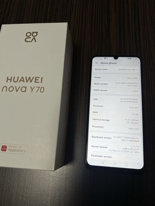 Huawei Nova Y70 utilizat