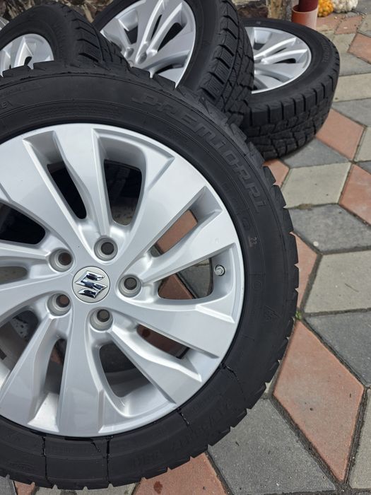 Roti complete Suzuki SX4 S-Cross 17 inch cu anvelope iarna