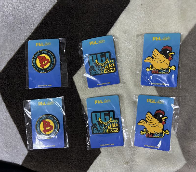 Продам пины с PGL Astana