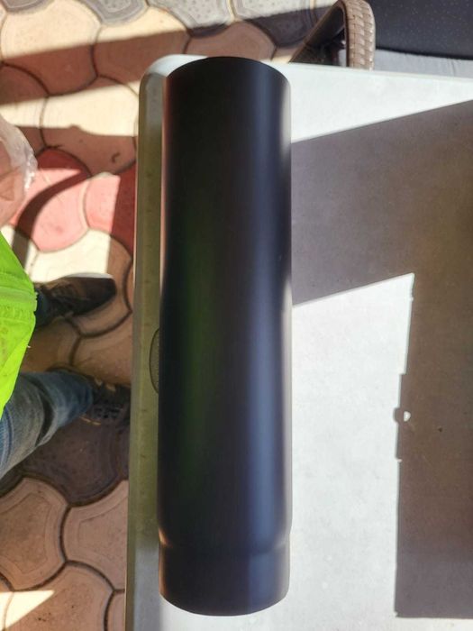 Burlan tabla de otel Fi 130 - 50cm + COT BURLAN FIX FI 130 / 90 GR