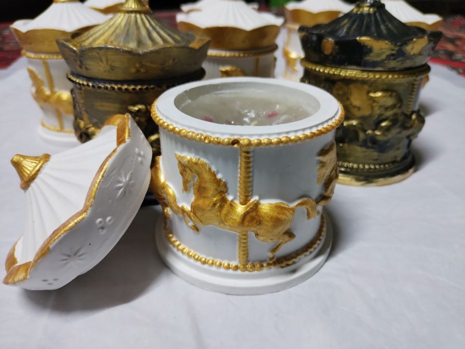 Sovg'a uchun Aromatik sham dekorativni idishda xushbuy xidli optom nar