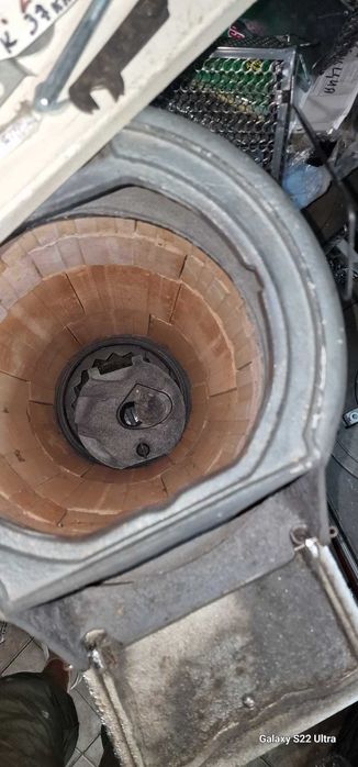 Отоплителна печка с кофа или с тухли