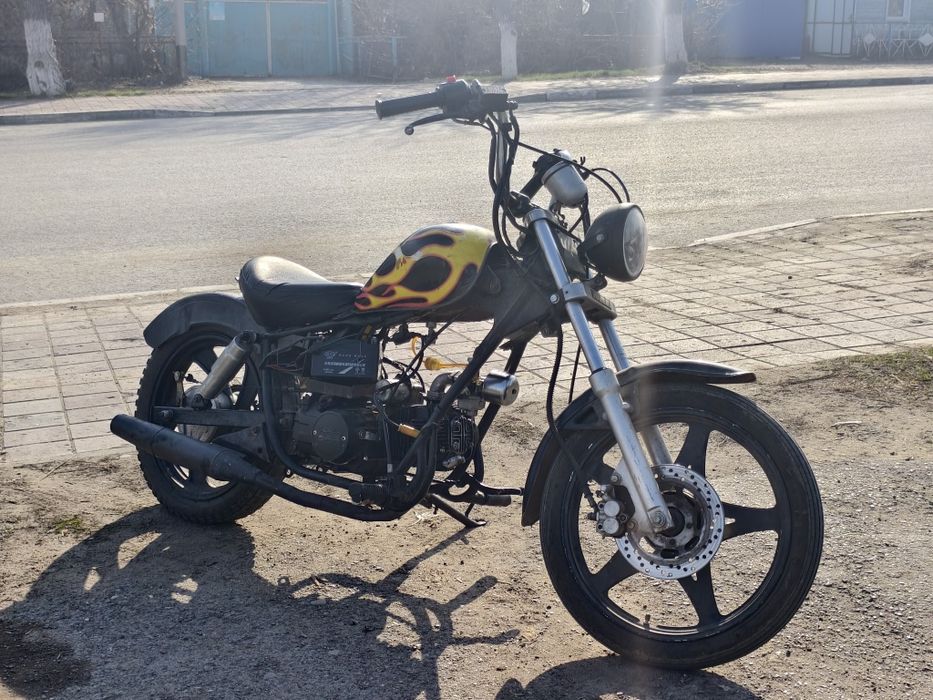 Продам/обменяю мини чоппер/альфа 125кубов на ходу