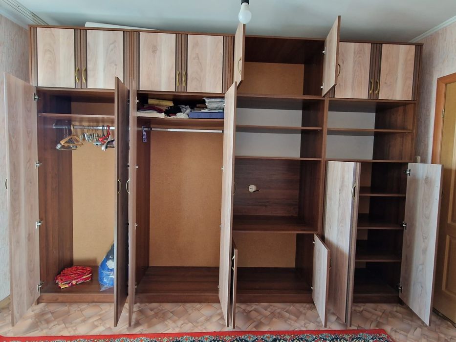 Шкафы очень практичные
