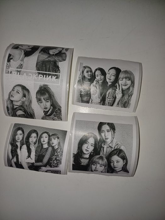 карты блэк пинк с наклейками