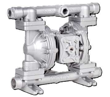 Химический Мембранный Диафрагмовый пневматический насос из алюминия