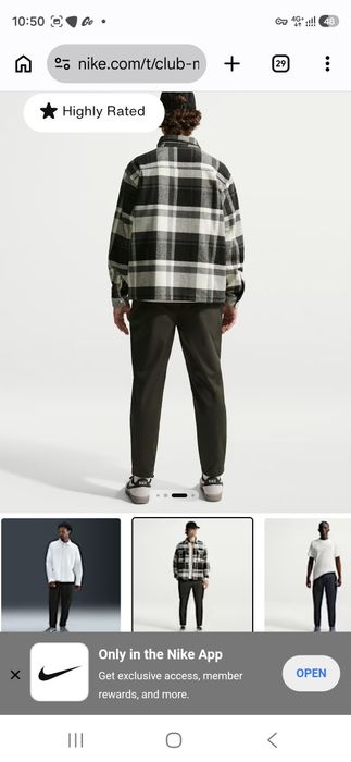 Nike брюки ,цвет хаки мужские