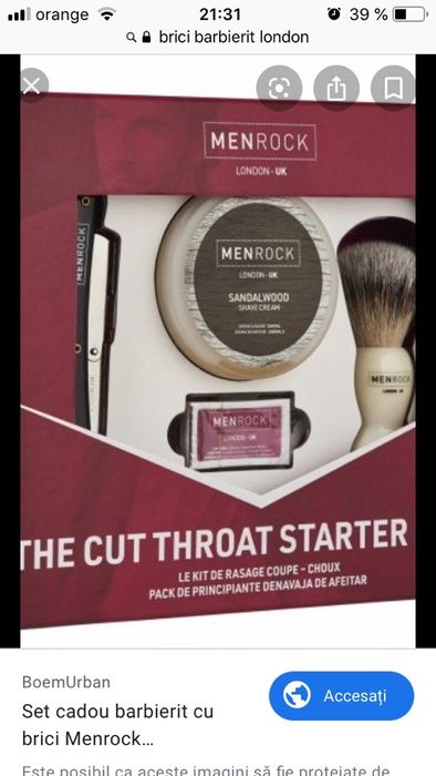 Trusa de barbierit MENROCK