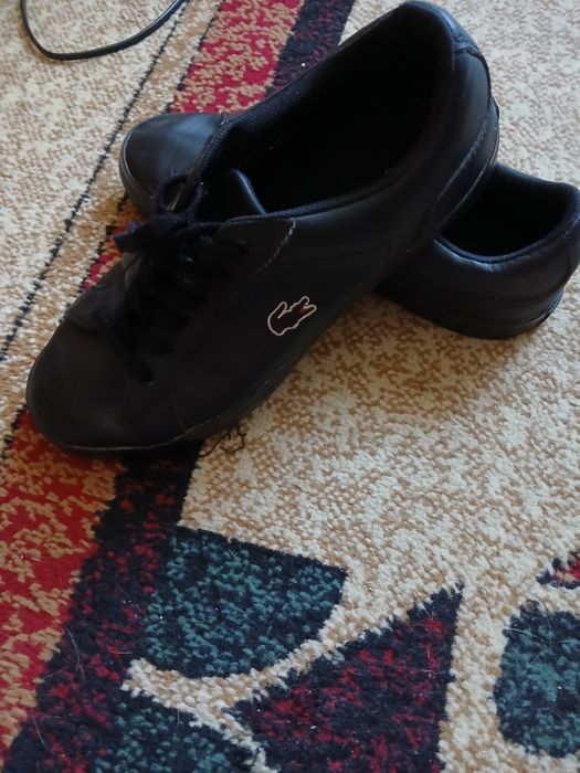 Adidasi Lacoste din piele