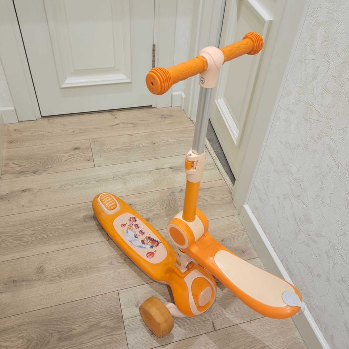 Детский самокат, б/у, в отличном состоянии