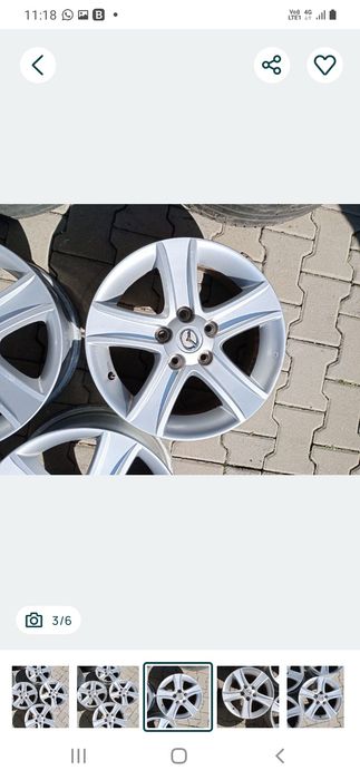4jante aliaj 5x114,3 R16  originale Mazda 3,5,6