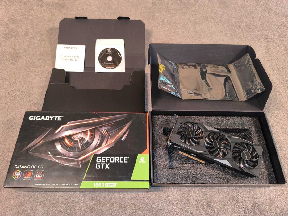 Видеокарта Gigabyte GTX 1660 Super Gaming OC 6GB