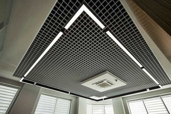 Реечный потолок, reechniy, грильято, армстронг, grilyato, grilliato(7)