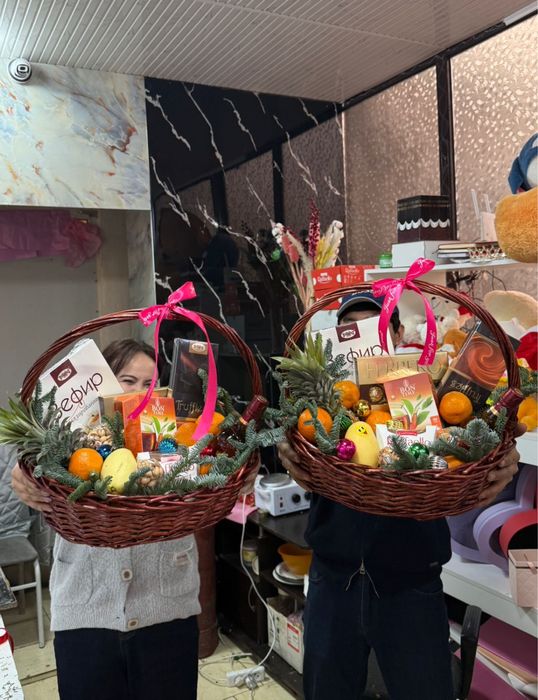 Подарочная корзина в налчиии Шымкент