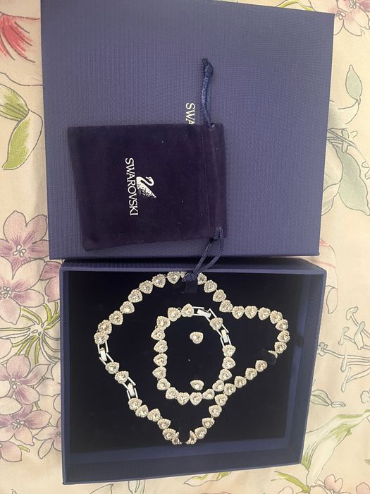 Set Swarovski angelic Ariana grande inima