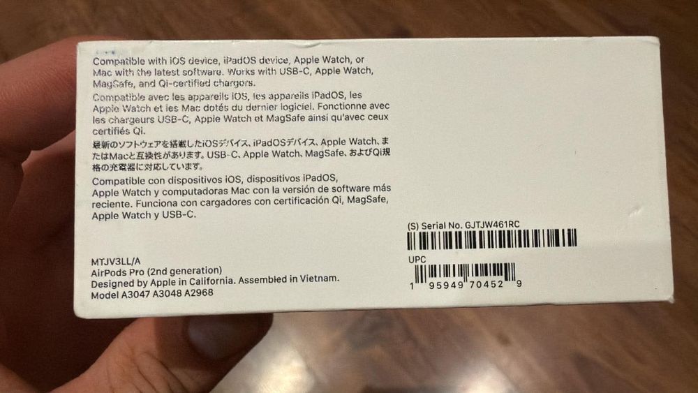 Слушалки AirPods Pro 2nd generation