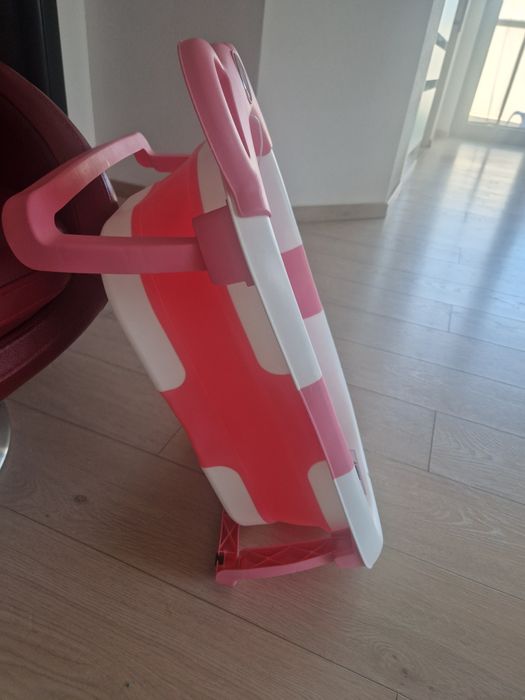 Cadita bebe Figga si suport/hamac perna, termometru,impecabila