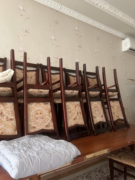 стол стулья деревянные