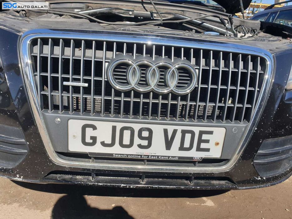 Grila cu Sigla Emblema de pe Bara Spoiler Fata Audi Q5 8R 2008 - 2012 [C4762]