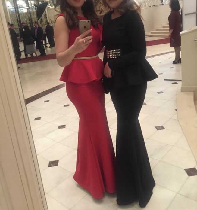 Продам красное вечернее платье