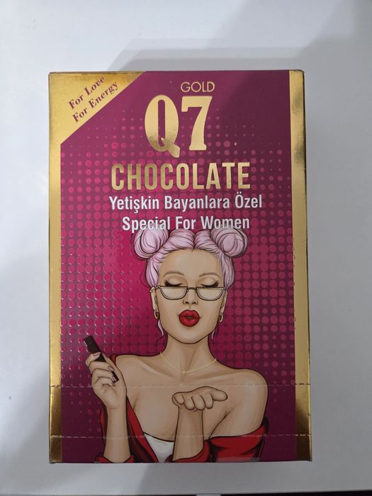 Q7 Gold Chocolate – Special pentru femei | Cutie nouă, sigilată