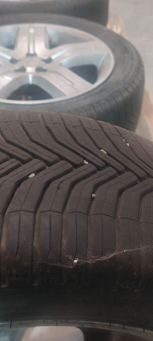Jante aliaj Subaru Forester 17" + cauciucuri allseason Michelin CrossClimate 215/55/17