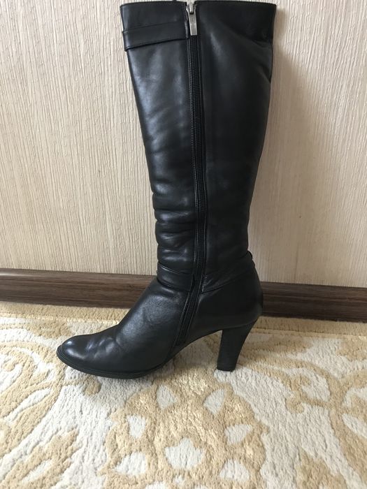 Кожаные сапоги Турция!