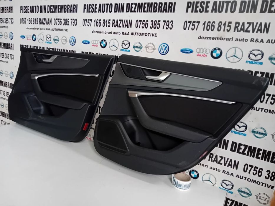 Fata Tapiterie Usa Dreapta Fata Spate Audi A6 4K C8 Cu Lumini Ambientale LED