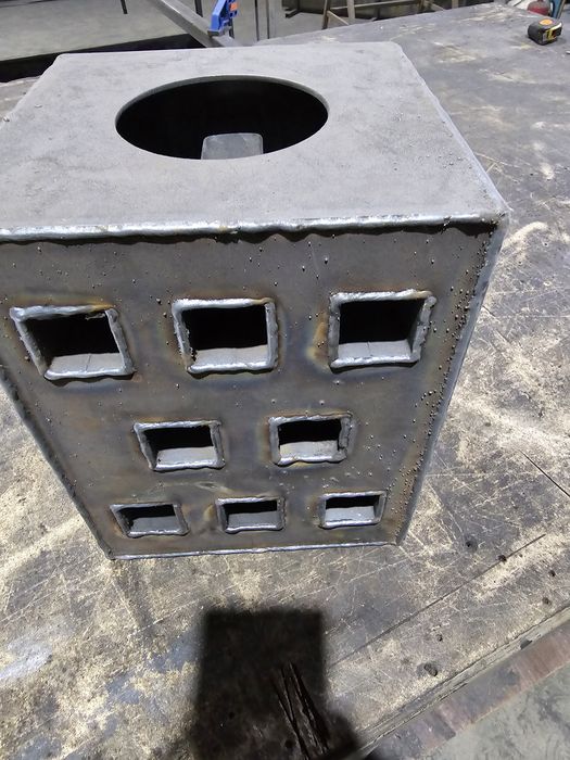 Recuperator de caldura pentru soba pe ulei ars si lemn