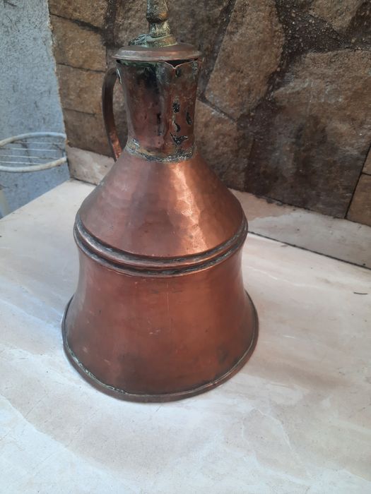 Медна бакърена кана,ибрик