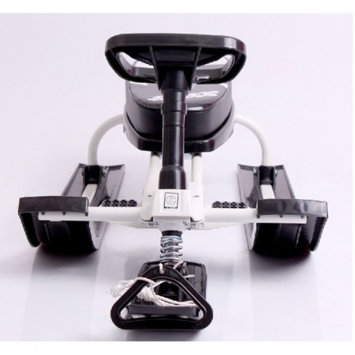 Зимна шейна с кормило, предни и задни ски и метална спирачка