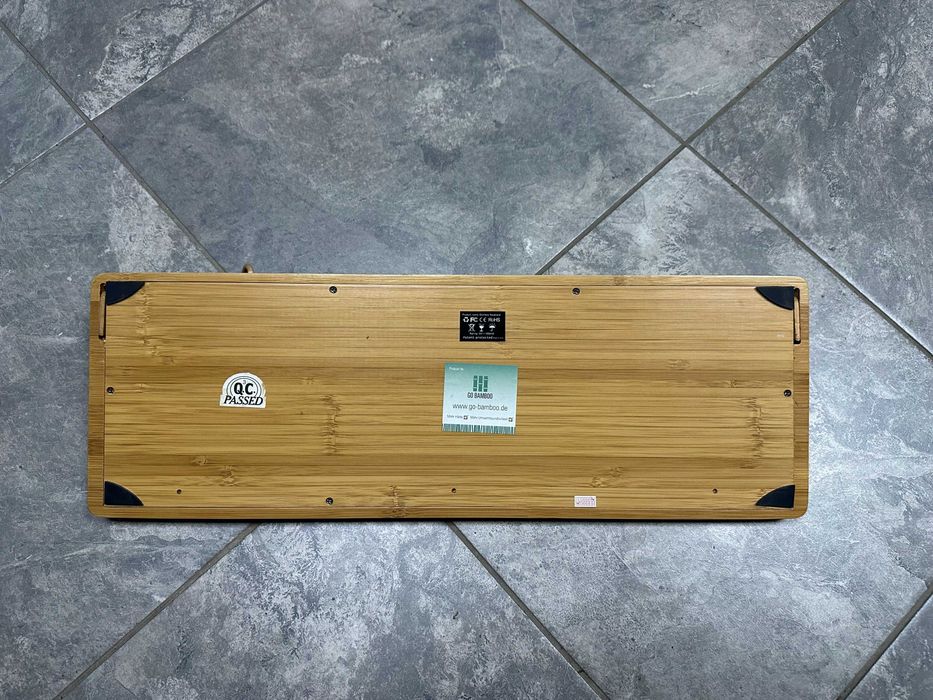 Клавиатура Бамбукова немска подредба , USB