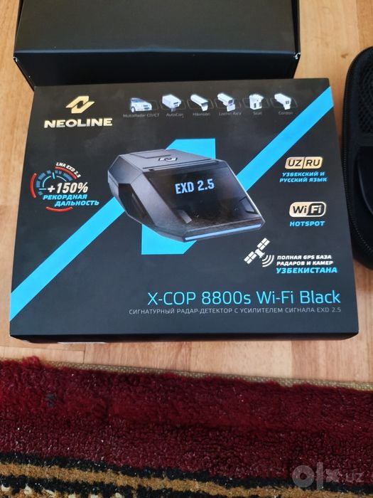 X-cop 8800s wi-fi black