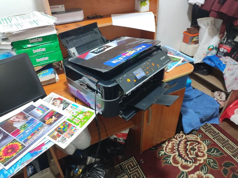 Epson 660 yangi 6 ta rangli KOPIYA_SKANNERLI dyuzi 100%. Ishga tayyorr