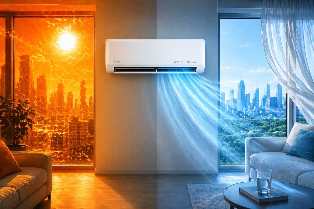 Кондиционер Midea AlbaPRO 07/09/12/18/24 AI Inverter WiFi Konditsioner