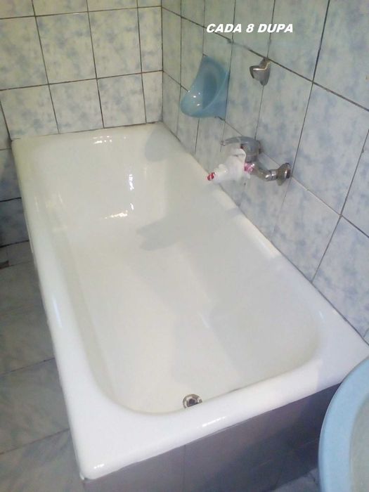 Recondiționez cada , vana de baie din fonta sau tabla