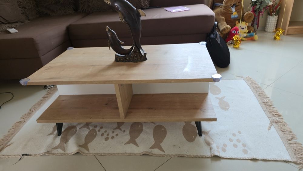 Дървена холна масичка