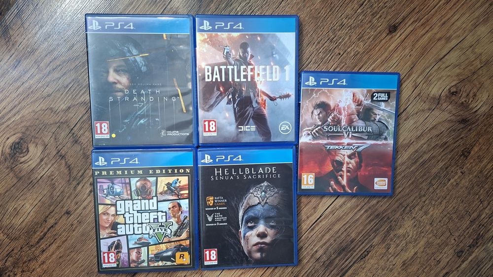 Продавам игри за PS4