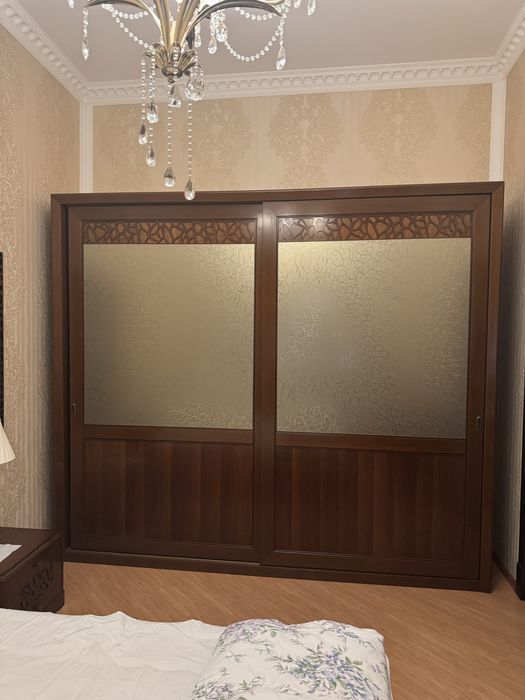 Мебель (Италия) - спальня (кровать, комоды, шкаф)