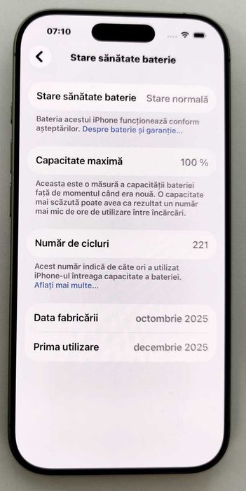(AG35)  Telefon iPhone 17    256GB    B36194 - Garantie 2 ani!