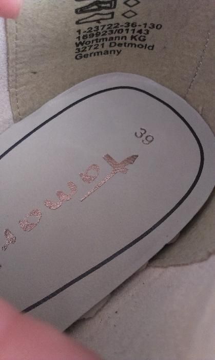 Тamaris нови обувки №39