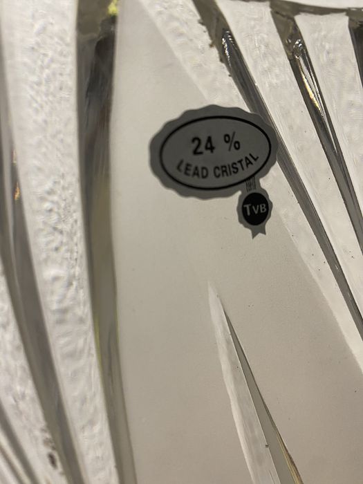 Кристален трофей 24 процента оловен кристал Франция 2001 2002