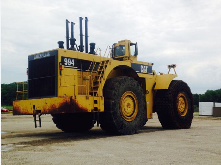 Dezmembrez încărcător frontal Caterpillar994,994D,994F,994H,992G–piese