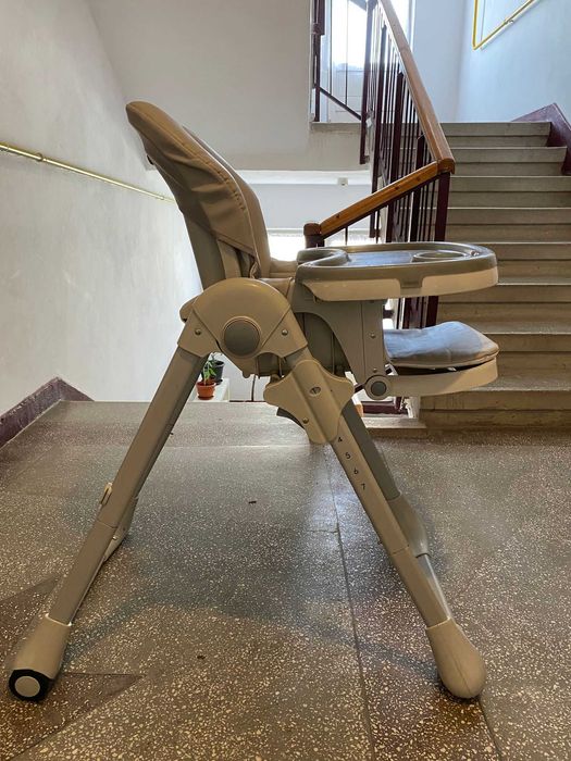 Scaun de masa copii Kinderkraft pliabil.