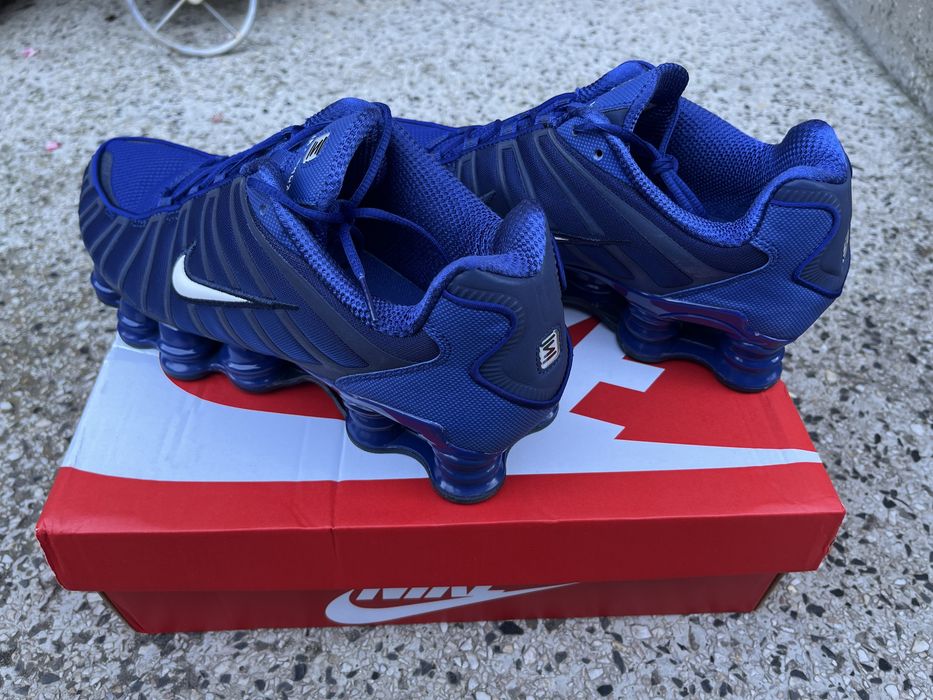 Nike shox TL Royal Blue/White